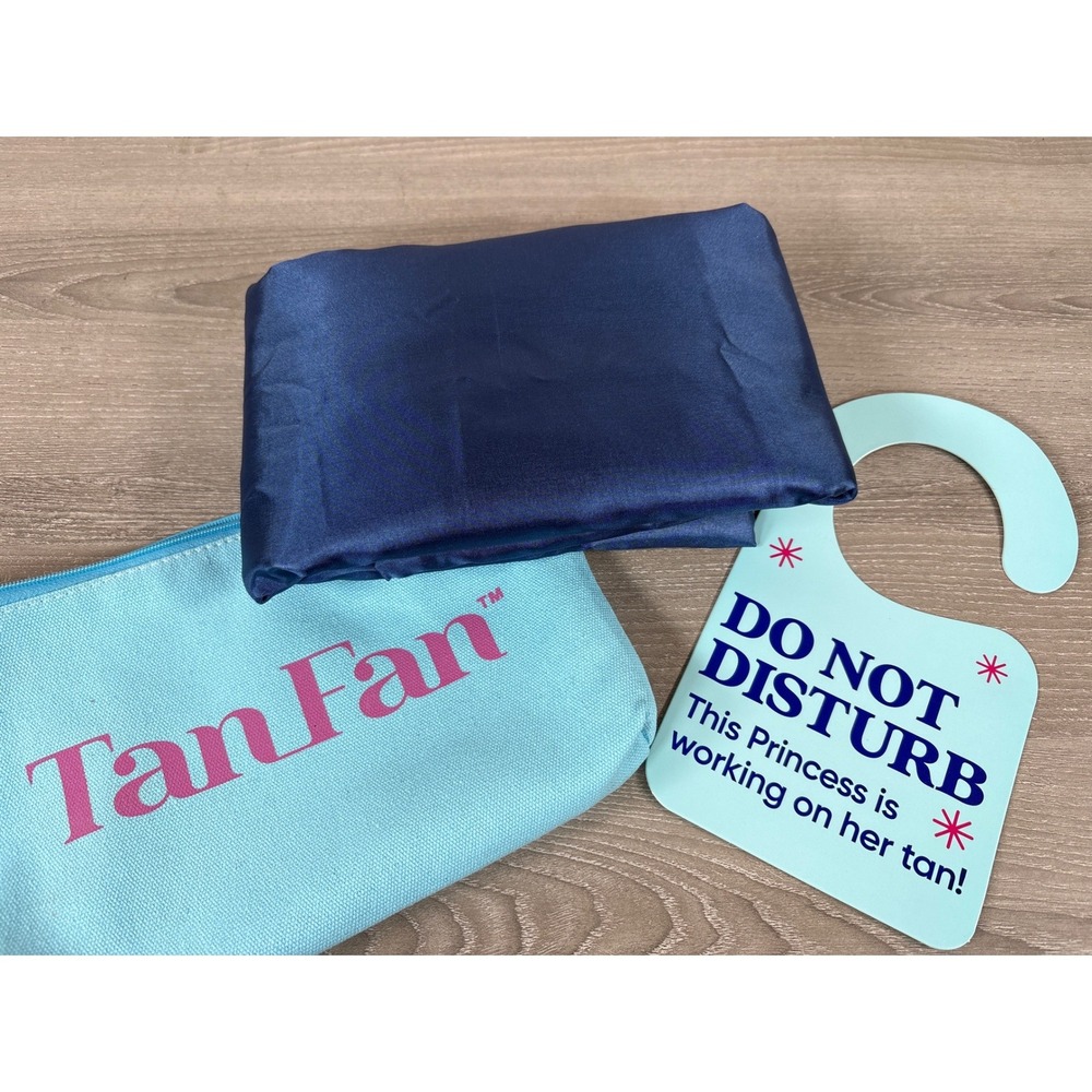 Tan Fan Self Tan Sleep Sac Keep Sheets Clean Fake Tanner Stains 100% Cool